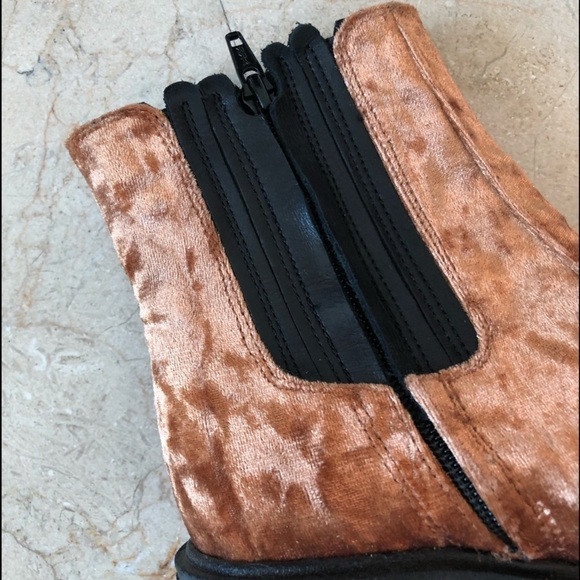Free People James Chelsea Ankle Velvet Boots - Picture 7 of 16